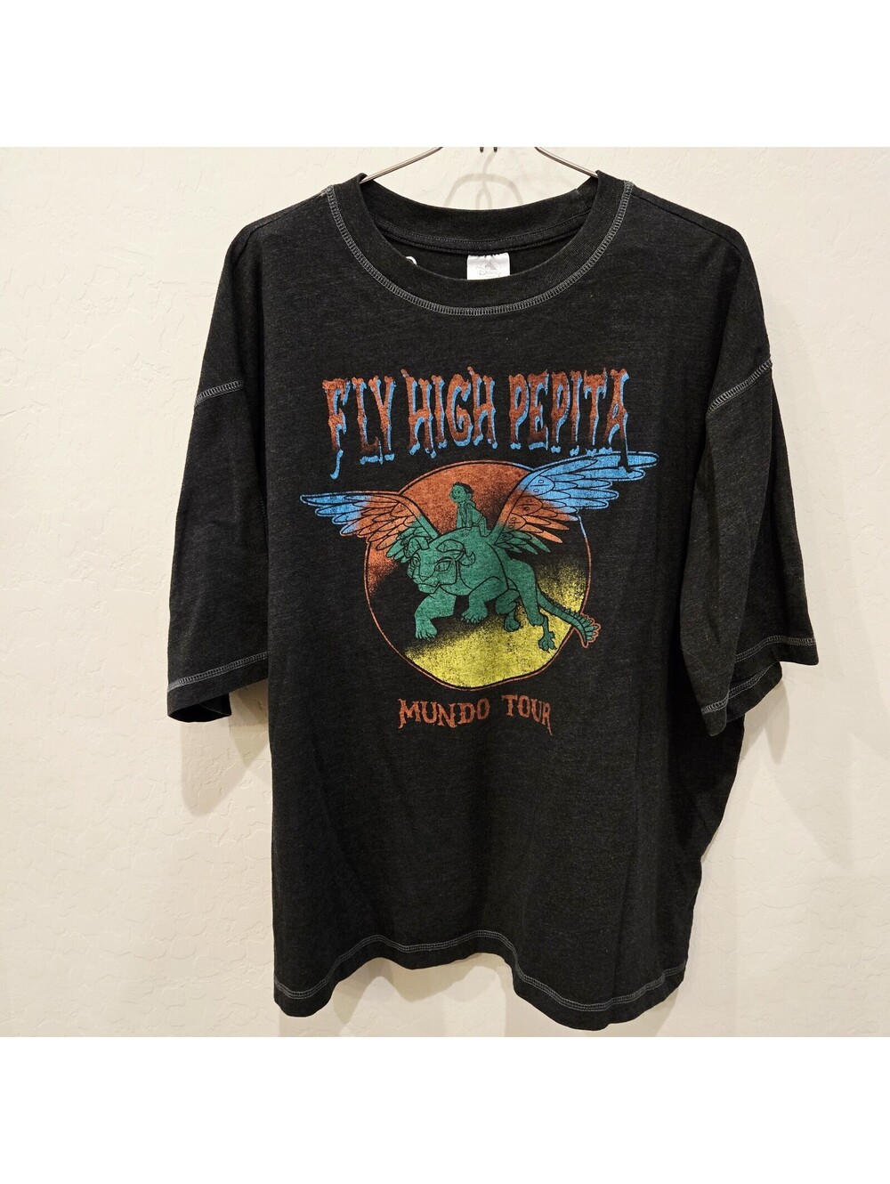 Disney Coco Miguel Fly High Pepita Mundo Tour Shirt - Size Large